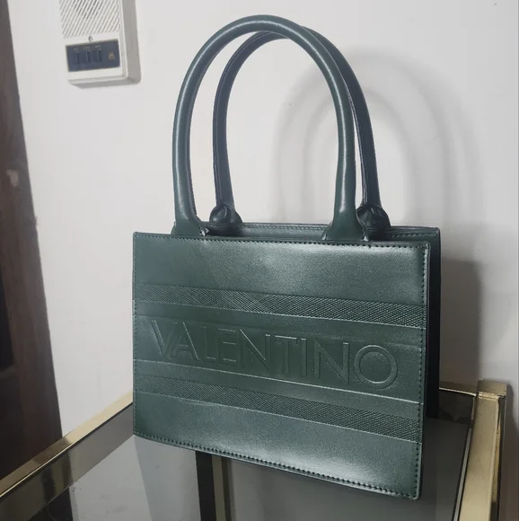 Beautiful Dark Green Valentino Handbag - Picture 1 of 10